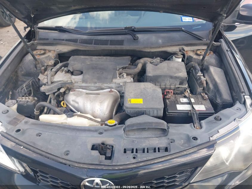 2012 Toyota Camry Se VIN: 4T1BF1FK3CU105405 Lot: 43322303