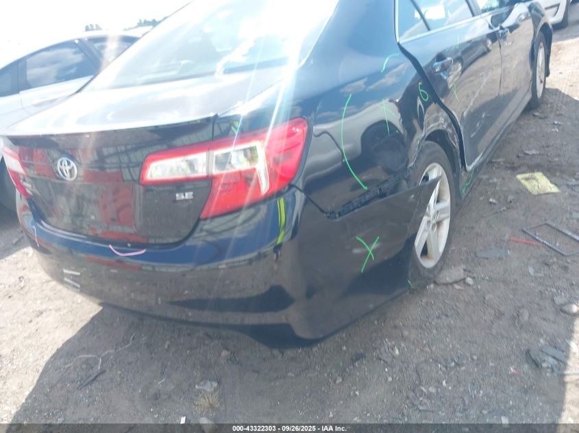 2012 Toyota Camry Se VIN: 4T1BF1FK3CU105405 Lot: 43322303