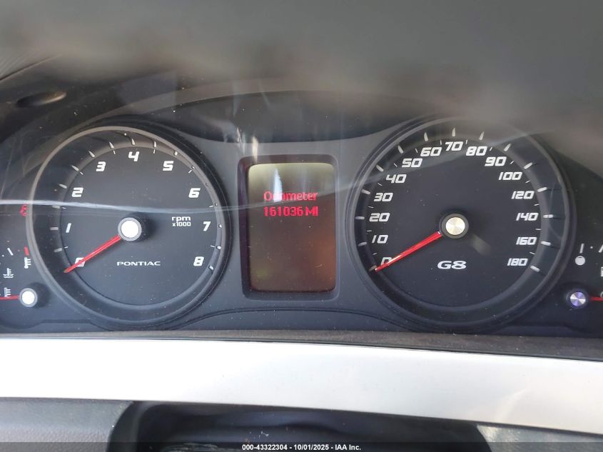 2009 Pontiac G8 Gt VIN: 6G2EC57YX9L191466 Lot: 43322304