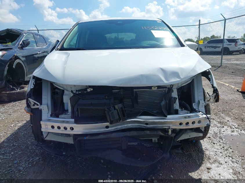 2025 Honda Odyssey Ex-L VIN: 5FNRL6H60SB000871 Lot: 43322310