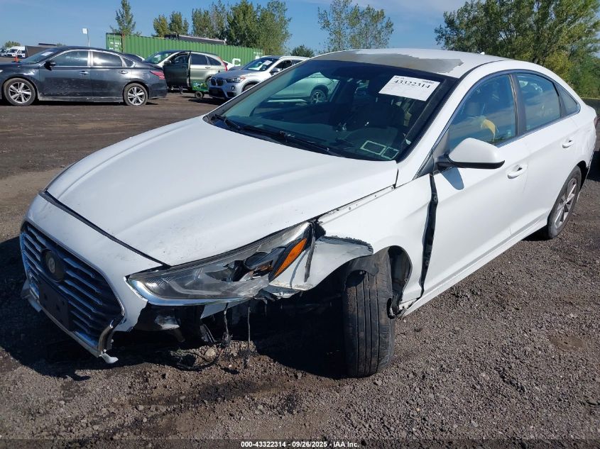 2018 Hyundai Sonata Se VIN: 5NPE24AF8JH617709 Lot: 43322314