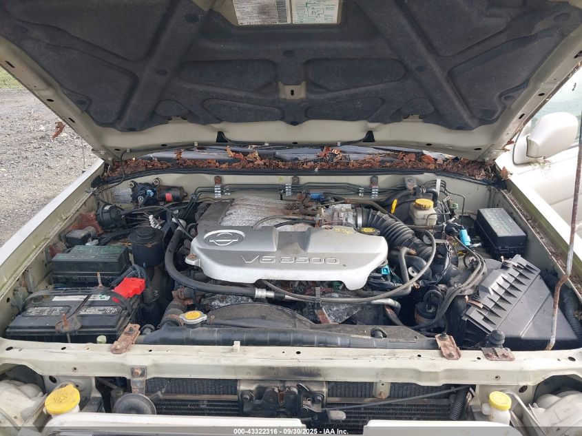 2001 Nissan Pathfinder Le VIN: JN8DR09Y01W579252 Lot: 43322316