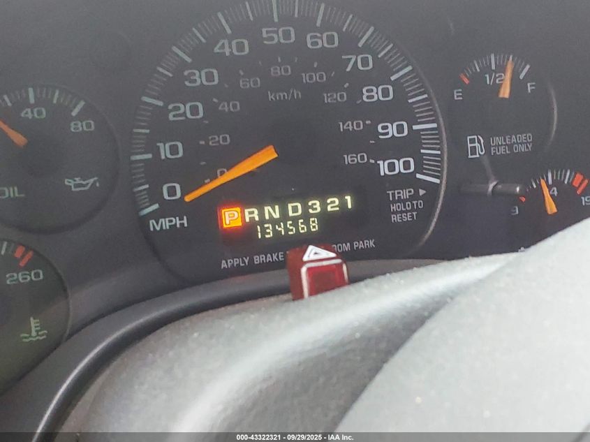 2000 Chevrolet Express VIN: 1GAGG25R7Y1190813 Lot: 43322321