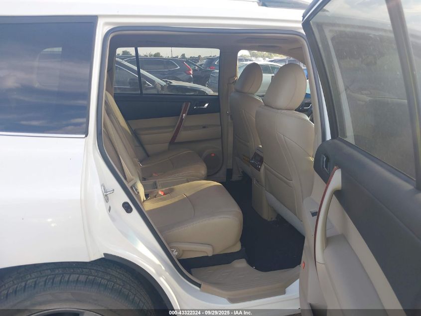 2013 Toyota Highlander Limited V6 VIN: 5TDYK3EHXDS095635 Lot: 43322324