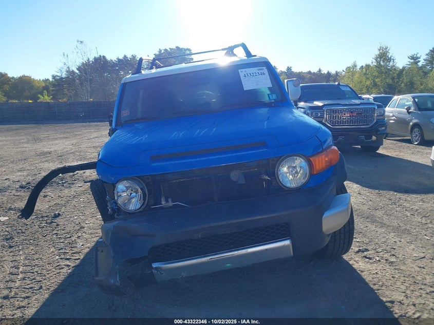 2007 Toyota Fj Cruiser VIN: JTEBU11F670044208 Lot: 43322346