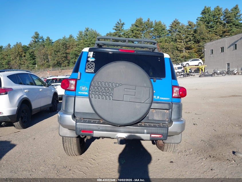 2007 Toyota Fj Cruiser VIN: JTEBU11F670044208 Lot: 43322346