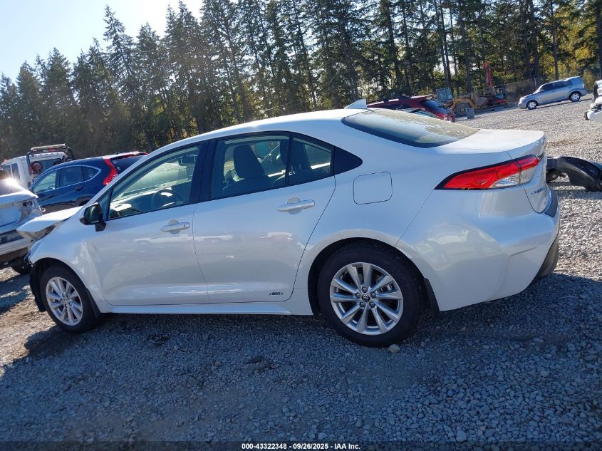 2024 Toyota Corolla Hybrid Le VIN: JTDBDMHE8R3011375 Lot: 43322348