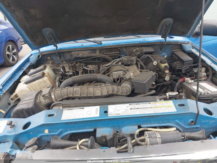 1999 Ford Ranger Xl/Xlt VIN: 1FTYR14VXXPB07210 Lot: 43322358