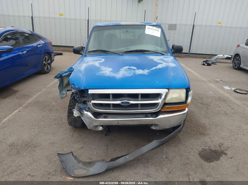 1999 Ford Ranger Xl/Xlt VIN: 1FTYR14VXXPB07210 Lot: 43322358