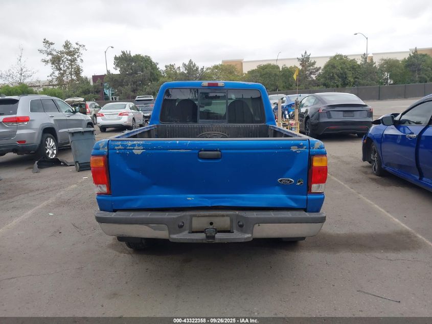 1999 Ford Ranger Xl/Xlt VIN: 1FTYR14VXXPB07210 Lot: 43322358