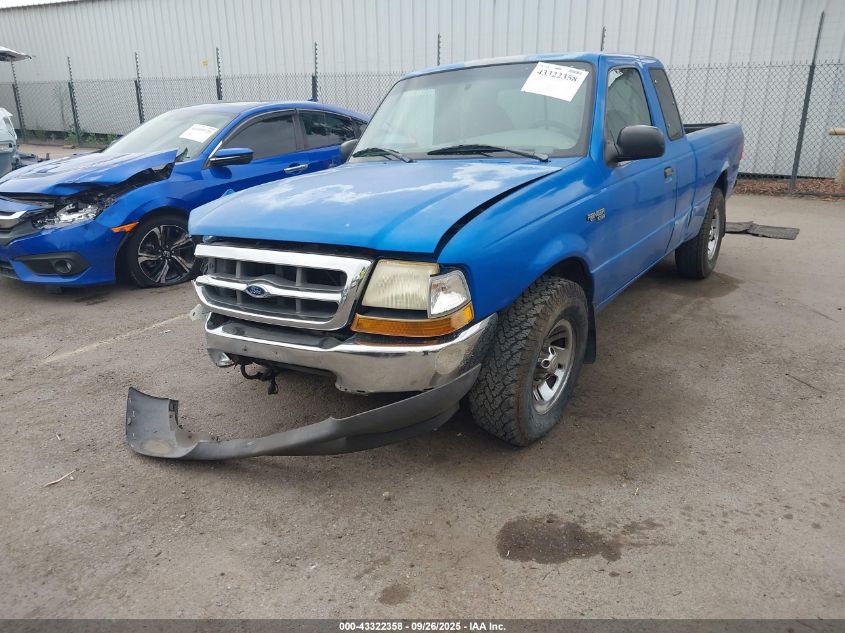 1999 Ford Ranger Xl/Xlt VIN: 1FTYR14VXXPB07210 Lot: 43322358