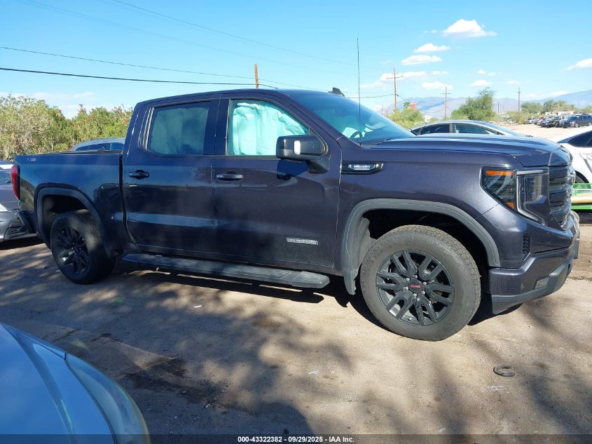 2022 GMC Sierra 1500 4Wd Short Box Elevation With 3Sb VIN: 3GTUUCET6NG555791 Lot: 43322382