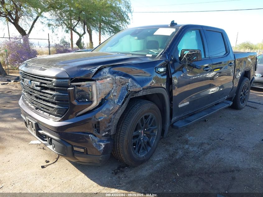 2022 GMC Sierra 1500 4Wd Short Box Elevation With 3Sb VIN: 3GTUUCET6NG555791 Lot: 43322382