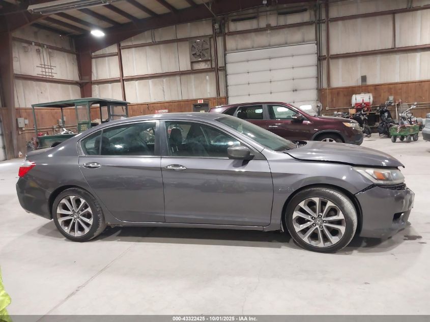 2014 Honda Accord Sport VIN: 1HGCR2F50EA028403 Lot: 43322425