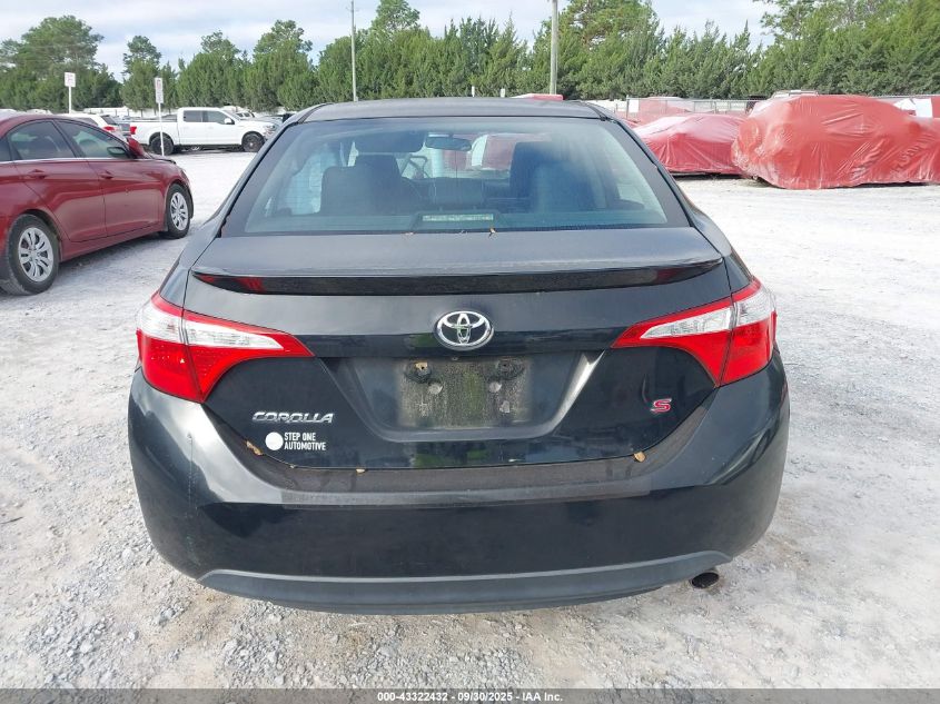 2014 Toyota Corolla S VIN: 2T1BURHE7EC143719 Lot: 43322432