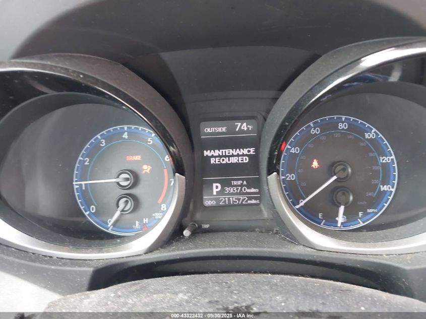 2014 Toyota Corolla S VIN: 2T1BURHE7EC143719 Lot: 43322432