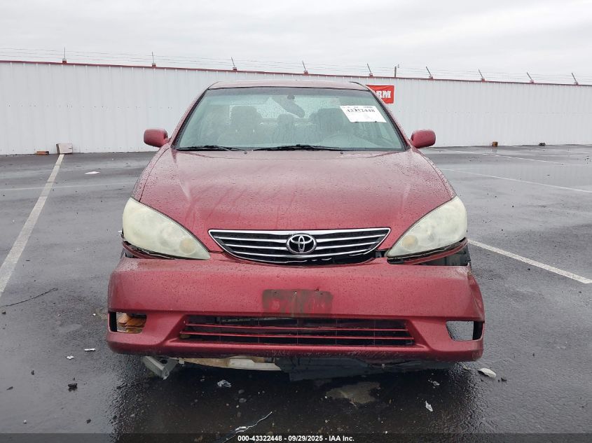 2005 Toyota Camry Xle V6 VIN: 4T1BF30K65U102456 Lot: 43322448