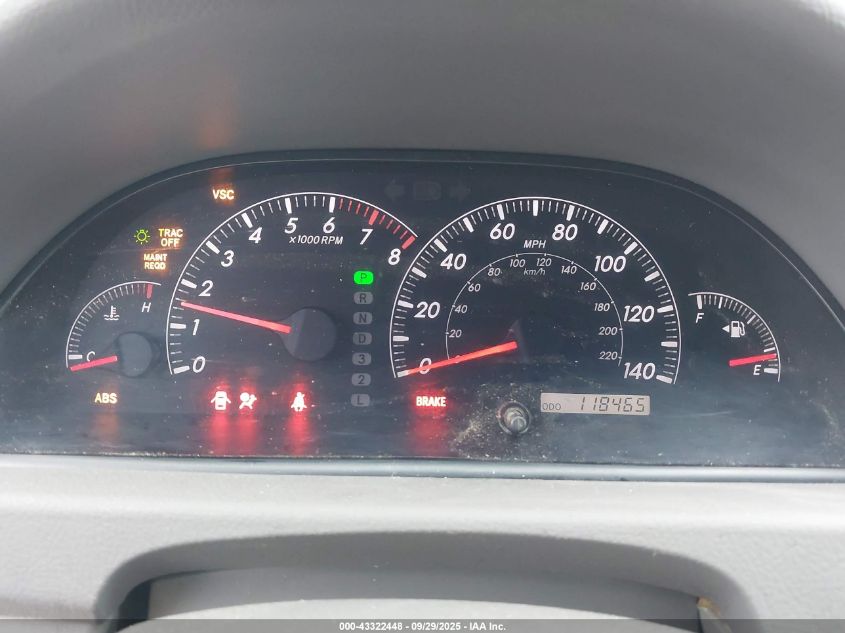 2005 Toyota Camry Xle V6 VIN: 4T1BF30K65U102456 Lot: 43322448