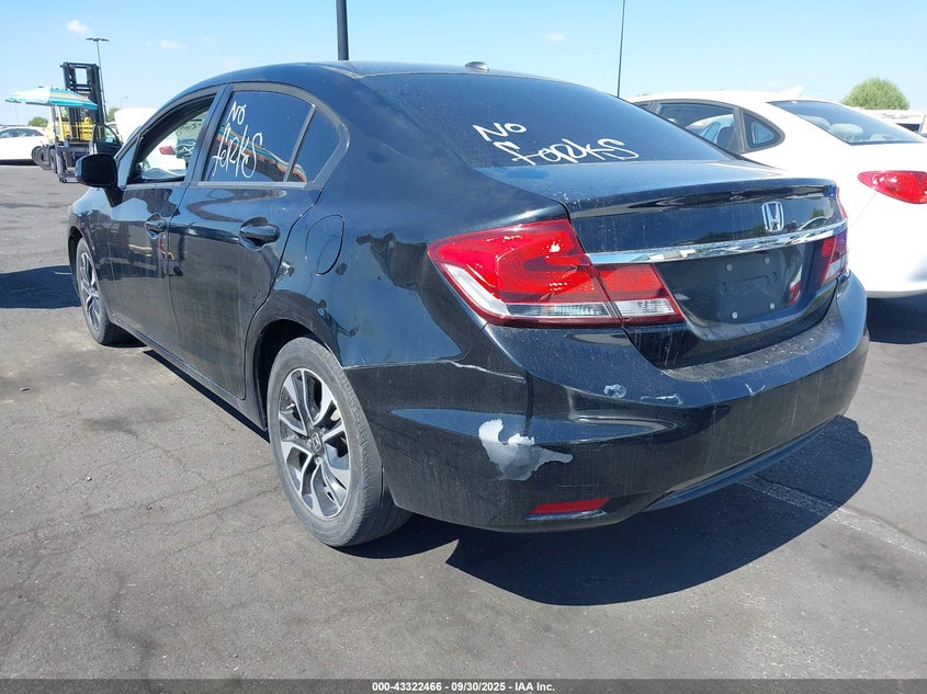 2013 Honda Civic Ex-L VIN: 19XFB2F98DE212468 Lot: 43322466