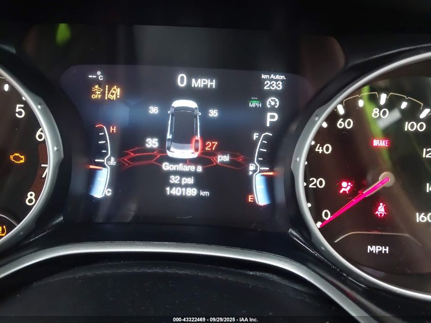 2018 Jeep Compass Latitude 4X4 VIN: 3C4NJDBB1JT331764 Lot: 43322469