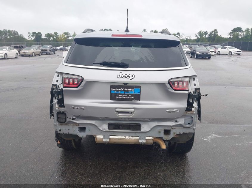 2018 Jeep Compass Latitude 4X4 VIN: 3C4NJDBB1JT331764 Lot: 43322469