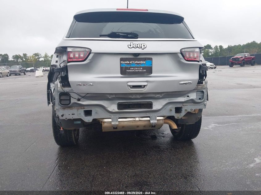 2018 Jeep Compass Latitude 4X4 VIN: 3C4NJDBB1JT331764 Lot: 43322469