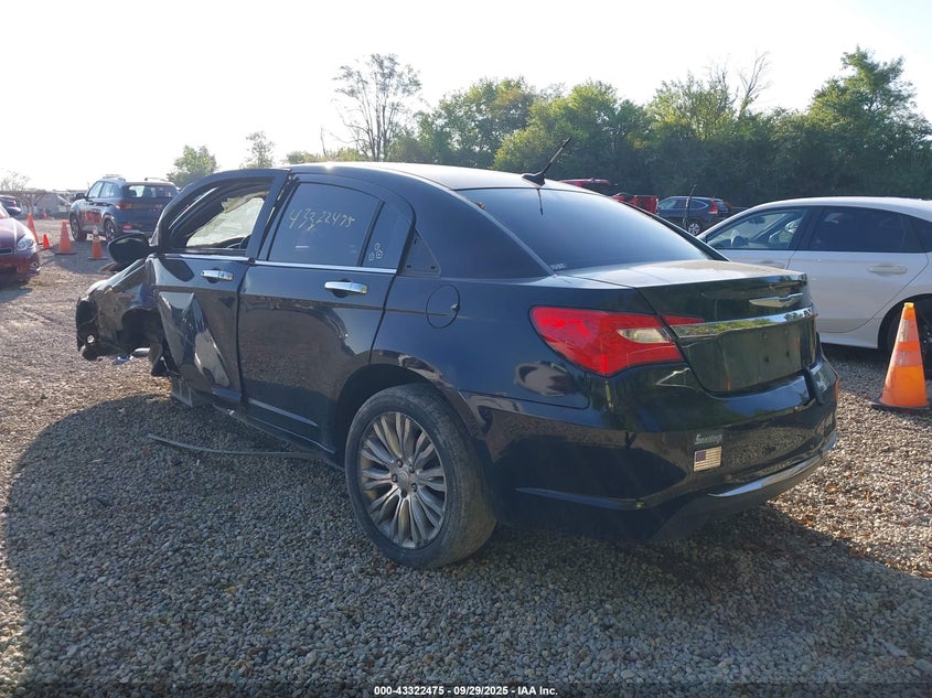 1C3CCBCBXCN223333 2012 CHRYSLER 200 photo no. 3