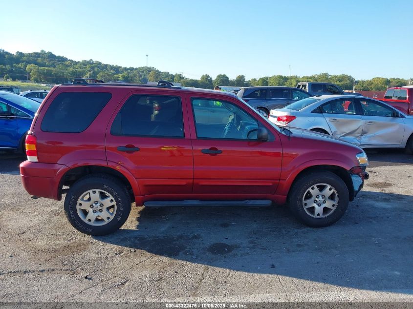 2007 Ford Escape Xlt/Xlt Sport VIN: 1FMCU03187KB95653 Lot: 43322476