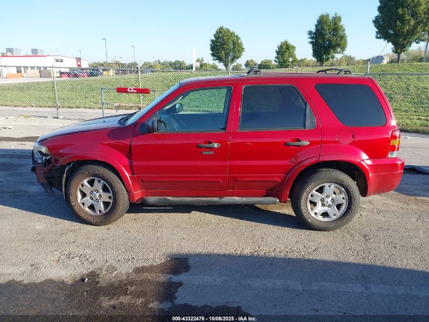 2007 Ford Escape Xlt/Xlt Sport VIN: 1FMCU03187KB95653 Lot: 43322476