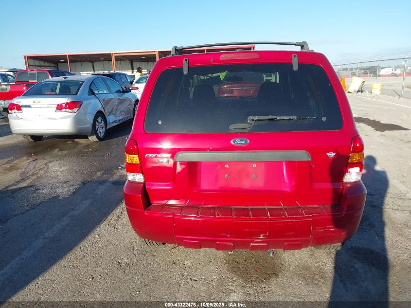 2007 Ford Escape Xlt/Xlt Sport VIN: 1FMCU03187KB95653 Lot: 43322476