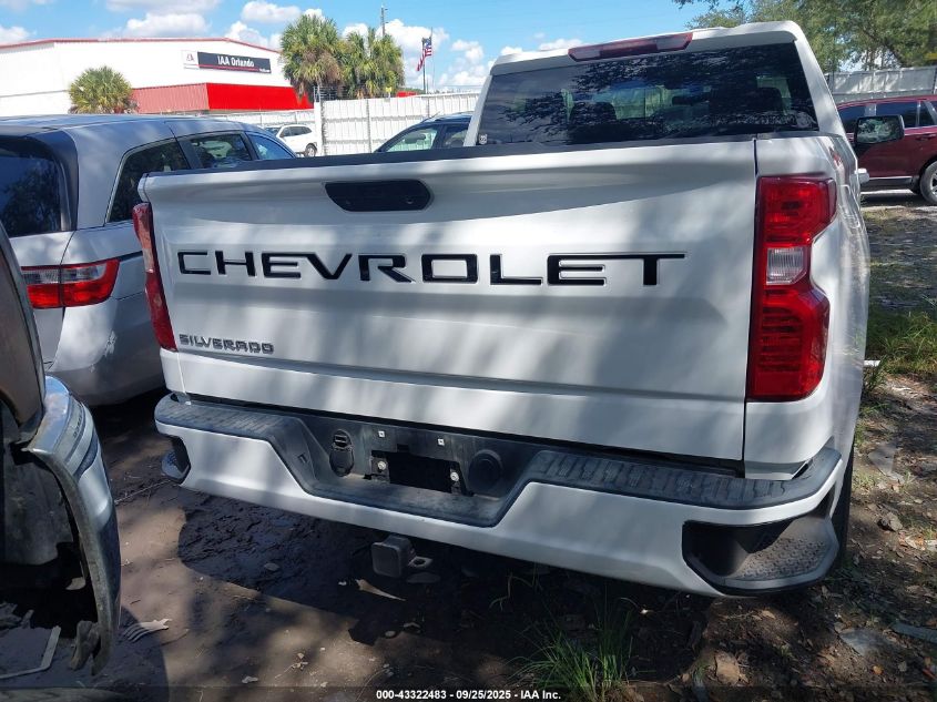 2019 Chevrolet Silverado 1500 Work Truck VIN: 1GCRYAEF3KZ417713 Lot: 43322483