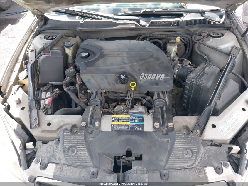 2006 Chevrolet Impala Ls VIN: 2G1WB58K269419997 Lot: 43322484