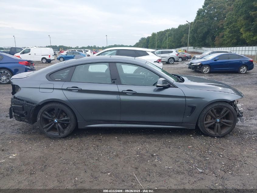 2015 BMW 435I Gran Coupe VIN: WBA4B1C50FD955386 Lot: 43322486
