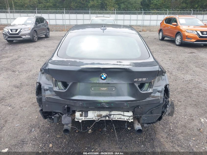 2015 BMW 435I Gran Coupe VIN: WBA4B1C50FD955386 Lot: 43322486
