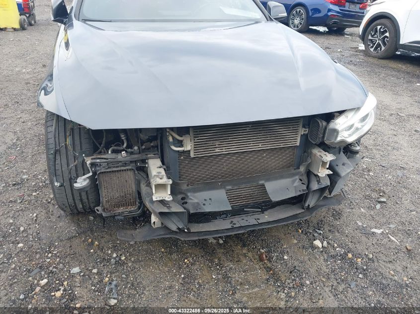 2015 BMW 435I Gran Coupe VIN: WBA4B1C50FD955386 Lot: 43322486