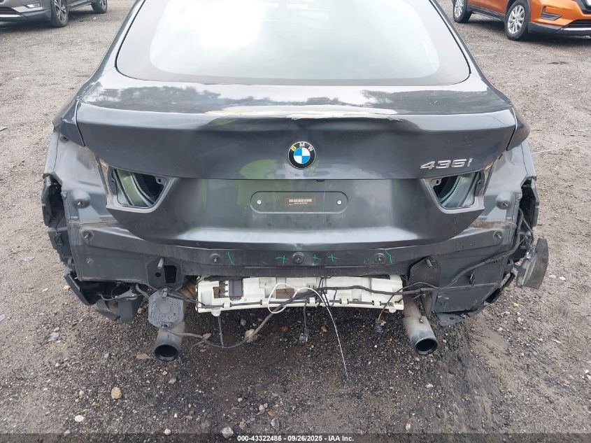 2015 BMW 435I Gran Coupe VIN: WBA4B1C50FD955386 Lot: 43322486