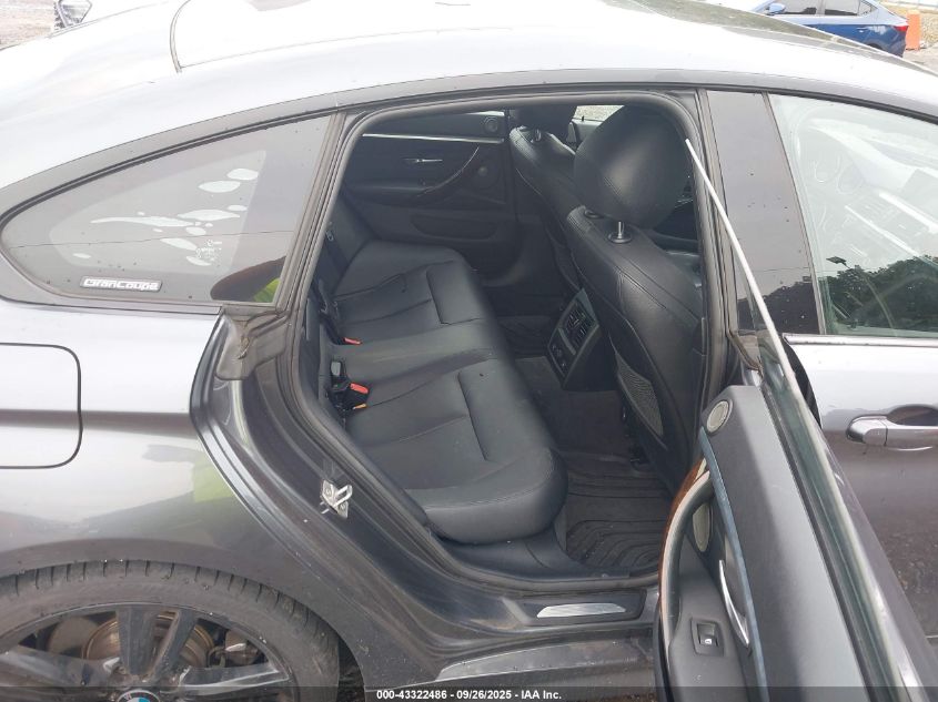 2015 BMW 435I Gran Coupe VIN: WBA4B1C50FD955386 Lot: 43322486