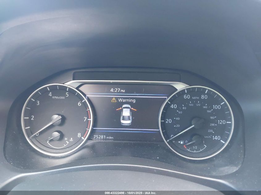 2022 Nissan Altima Sv Fwd VIN: 1N4BL4DV0NN333375 Lot: 43322498