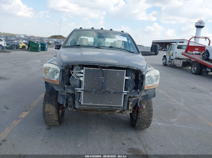 2006 Dodge Ram 2500 Slt/Trx4 Off Road/Sport/Power Wagon VIN: 3D7KS28C86G247032 Lot: 43322509