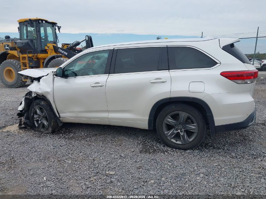 2019 Toyota Highlander Limited Platinum VIN: 5TDDZRFH4KS927995 Lot: 43322513