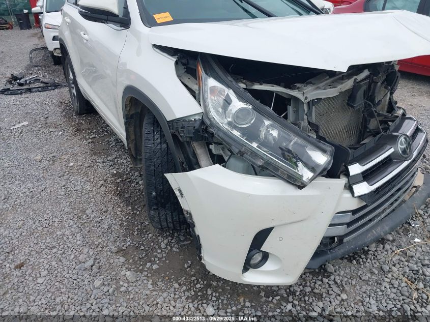 2019 Toyota Highlander Limited Platinum VIN: 5TDDZRFH4KS927995 Lot: 43322513