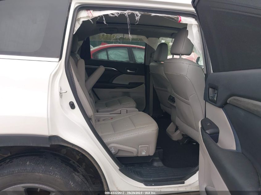 2019 Toyota Highlander Limited Platinum VIN: 5TDDZRFH4KS927995 Lot: 43322513