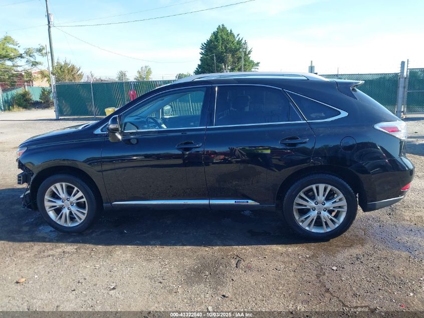 2011 Lexus Rx 450H VIN: JTJBC1BA5B2422703 Lot: 43322540