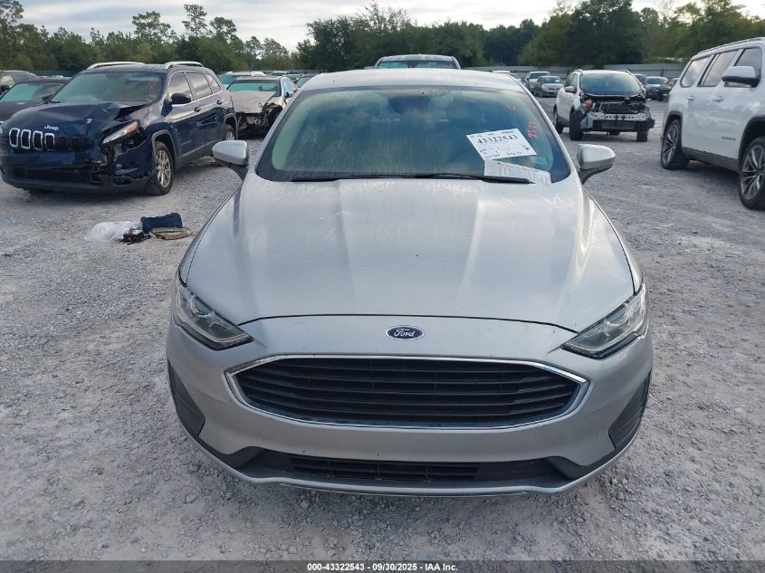 2020 Ford Fusion S VIN: 3FA6P0G73LR161655 Lot: 43322543