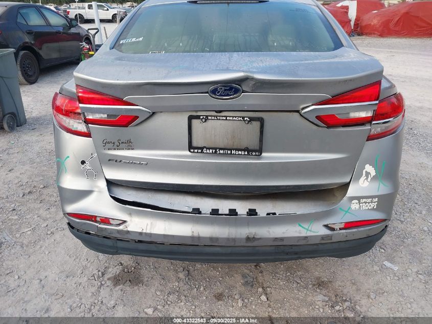 2020 Ford Fusion S VIN: 3FA6P0G73LR161655 Lot: 43322543