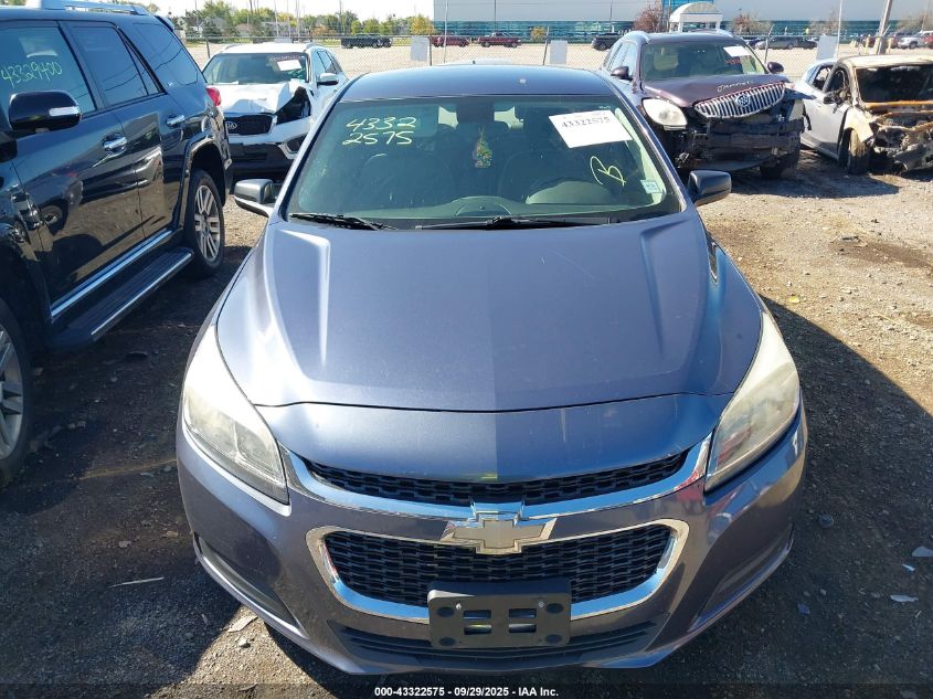 2014 Chevrolet Malibu 1Ls VIN: 1G11B5SL0EF135074 Lot: 43322575