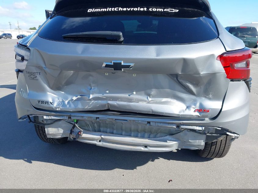 2024 Chevrolet Trax Fwd 2Rs VIN: KL77LJE29RC042844 Lot: 43322577