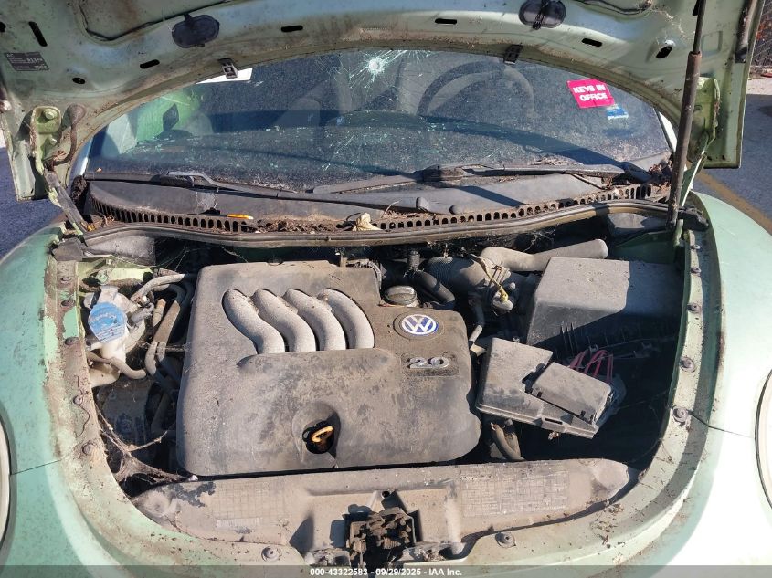 2001 Volkswagen New Beetle Gls VIN: 3VWCB21C91M443058 Lot: 43322583