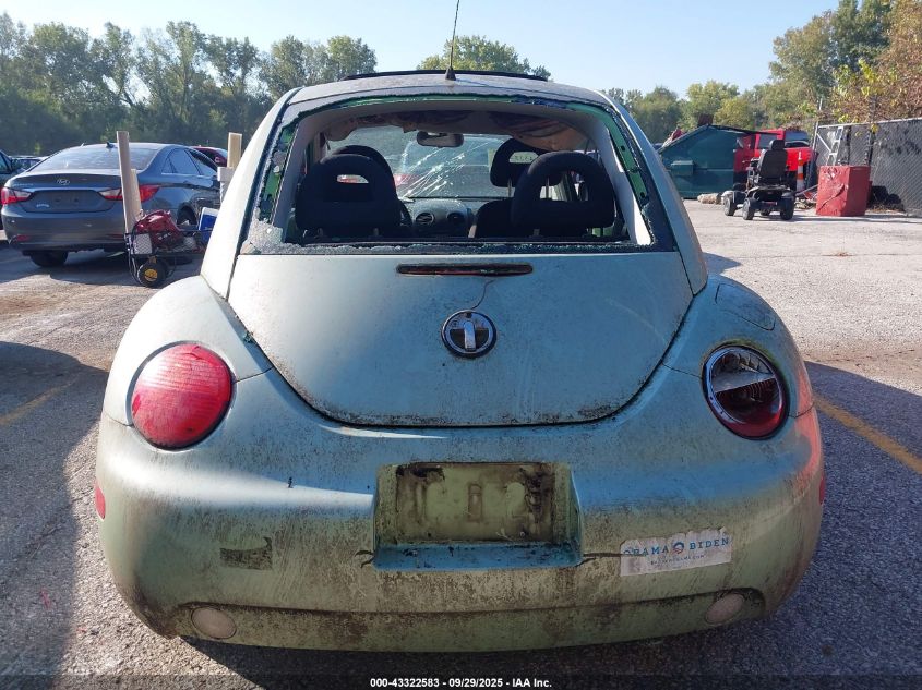 2001 Volkswagen New Beetle Gls VIN: 3VWCB21C91M443058 Lot: 43322583
