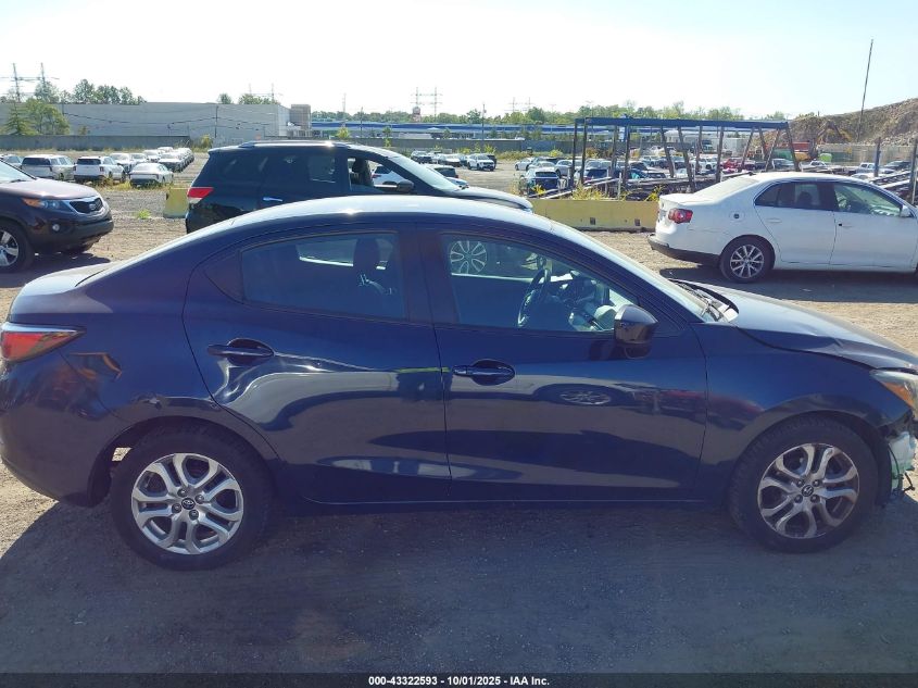 2017 Toyota Yaris Ia VIN: 3MYDLBYV2HY168620 Lot: 43322593